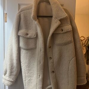 Cozy Cream Sherpa Jacket